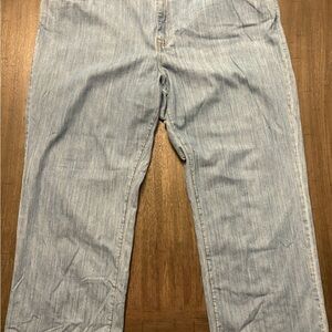 L.L. Bean Women's Light Blue Straight Jeans